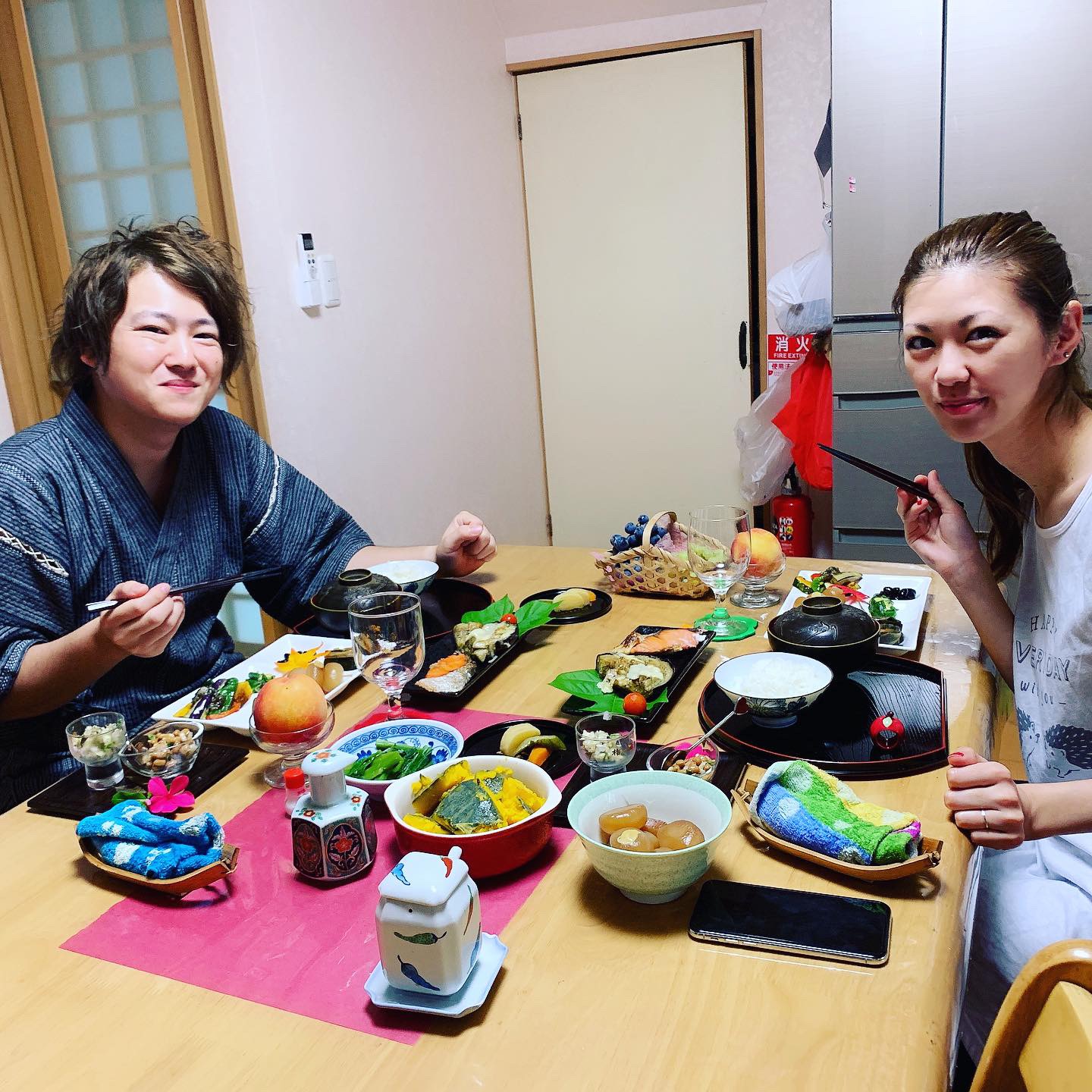 子供の居場所作りの講演の前後に連泊の素敵なご夫婦(^^♪