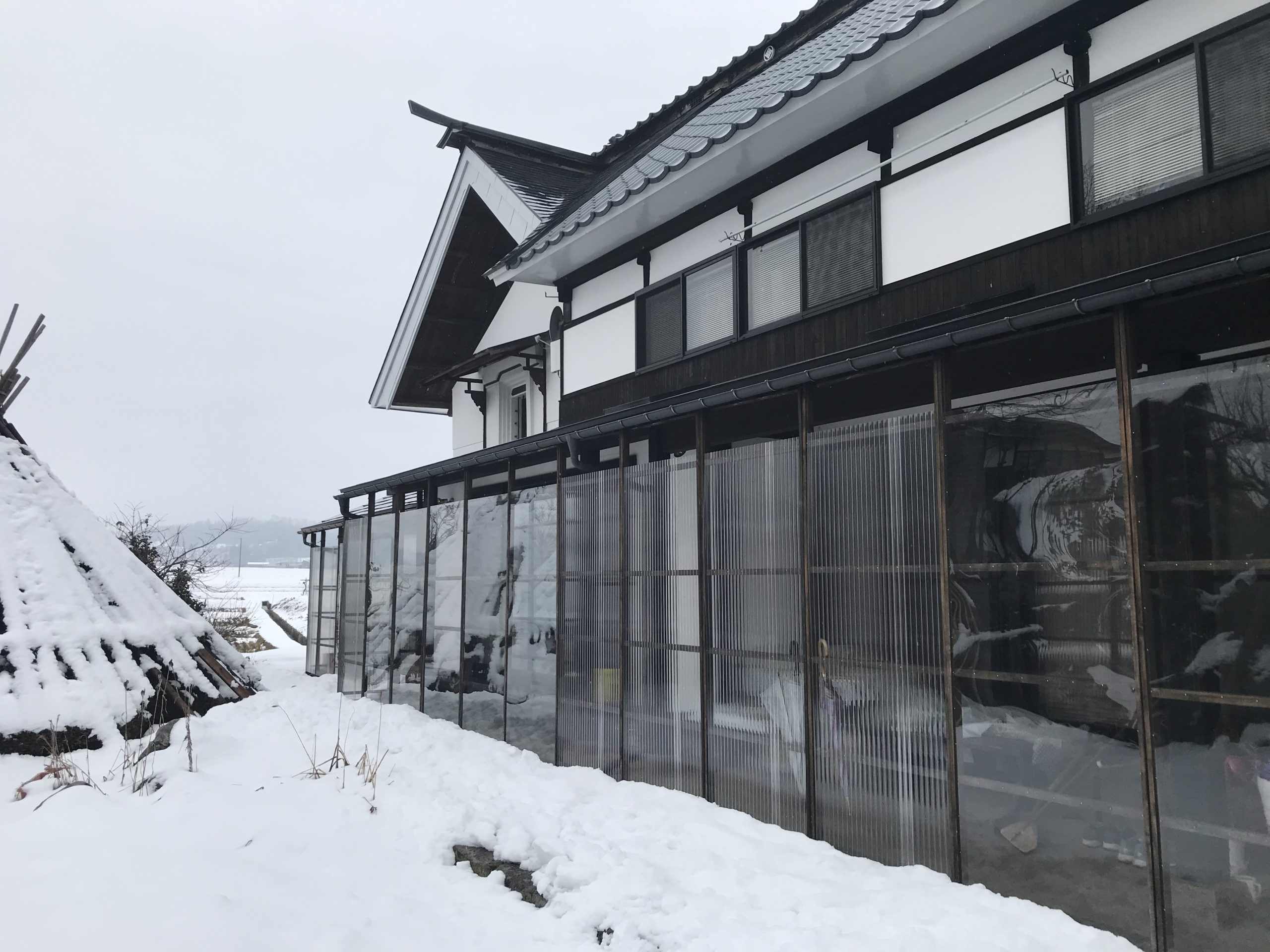 冬の蔵民宿あおやぎ