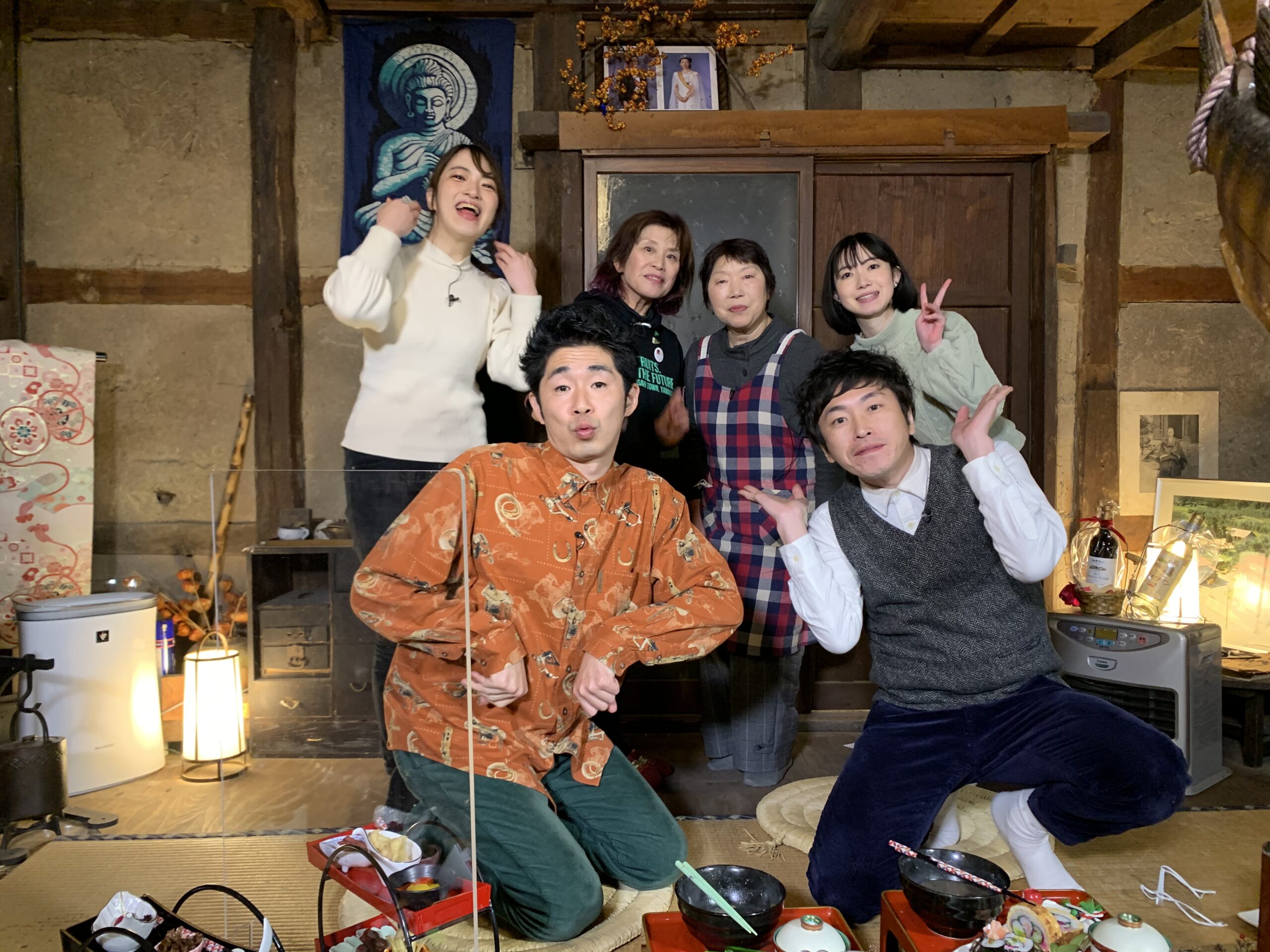 YTSスペシャル山形極み鍋　2月10日PM7時にお蔵の囲炉裏端で収録(^^♪