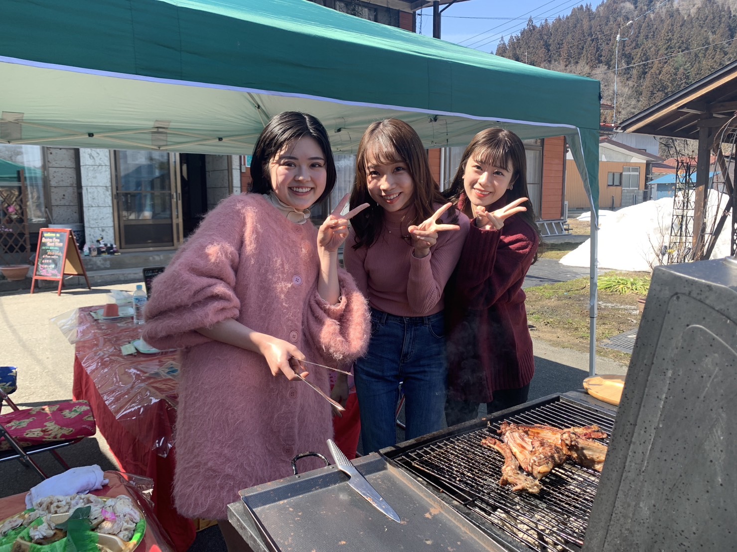 東京からBBQに来てくださいました！