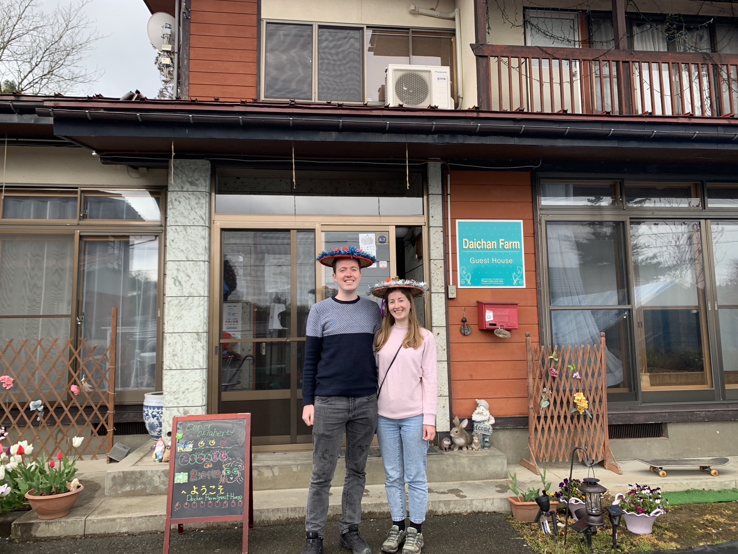 イギリスから新婚旅行で！