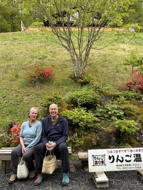 りんご温泉にゆったりとつかり旅の疲れを癒されました💛