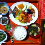 農家民宿清定のある日のお食事